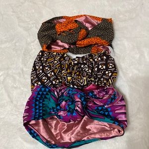 YOU GO NATURAL half crown wraps, S/M and M/L